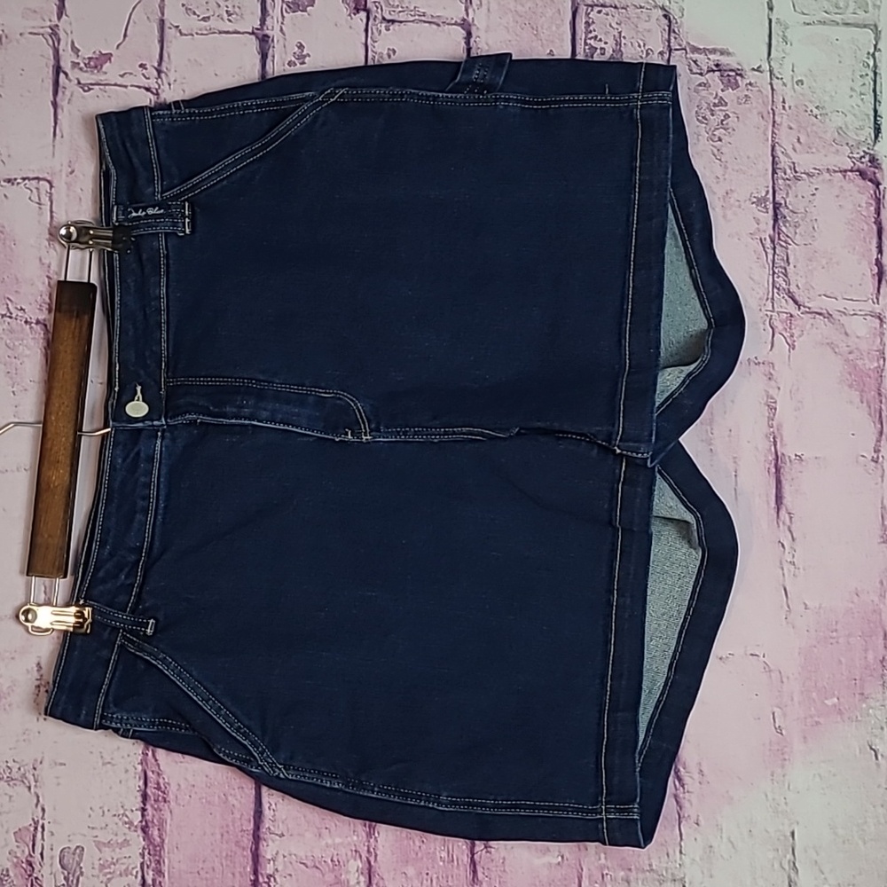 JUDY BLUE 3XL DARK WASH CARPENTER STYLE DENIM SHORTS